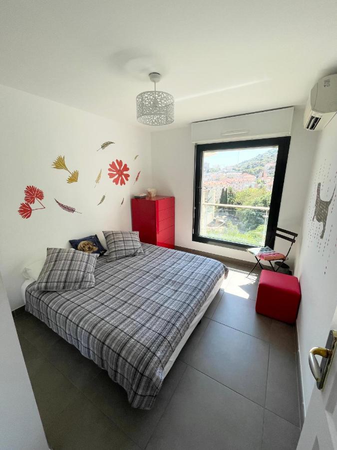 Grand 3 Pieces Avec Terrasse Vue Mer Tout Confort Beausoleil Εξωτερικό φωτογραφία